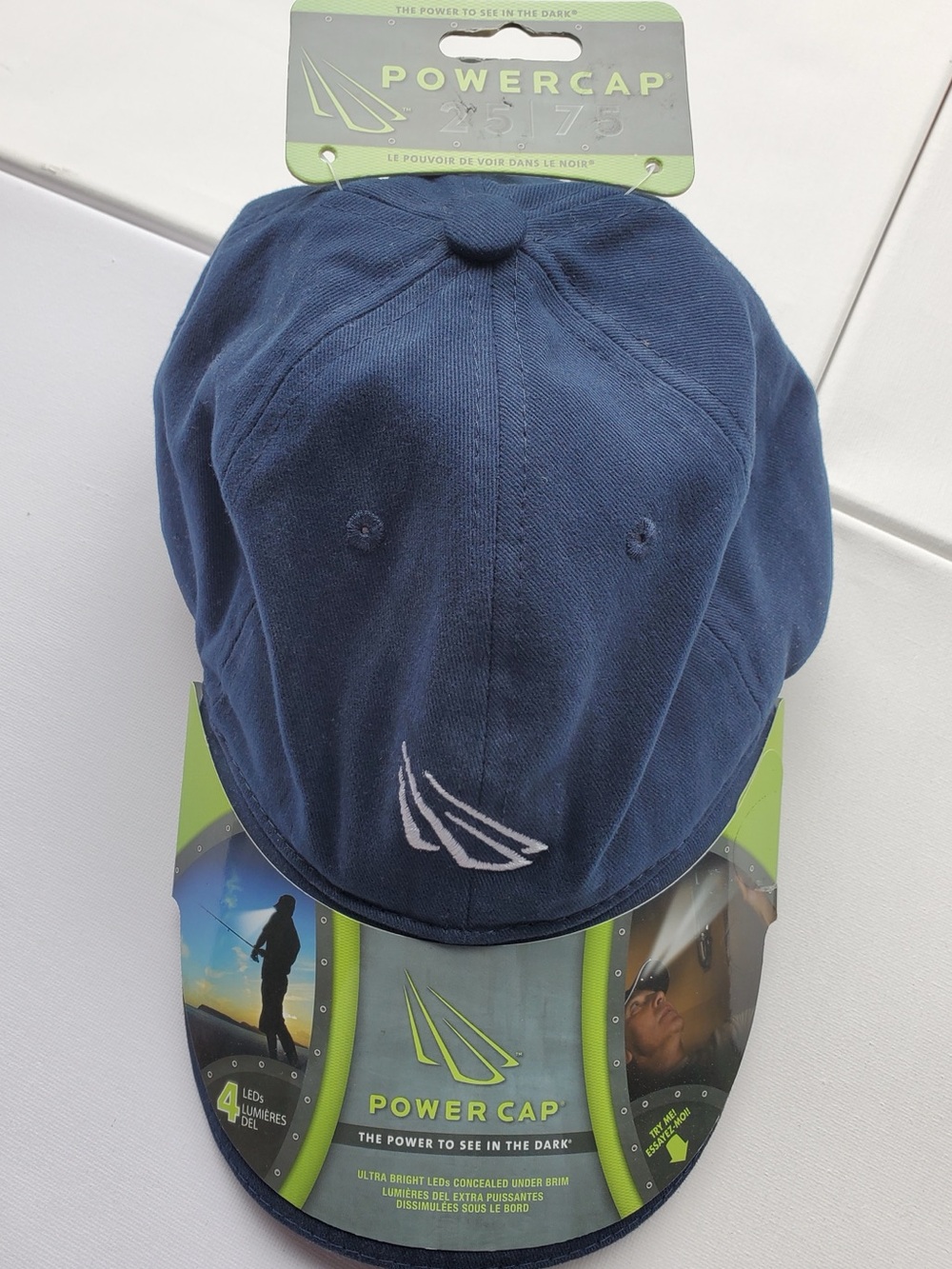Power Cap Navy Blue LED Baseball Cap